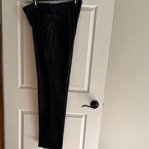 Women’s Black Thin Corduroy Pants